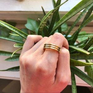 Trio Ancien Gold Ring